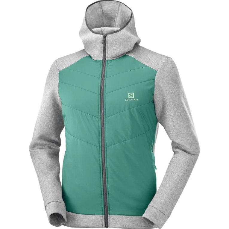 Salomon Essential Xwarm Hybrid Bundy Panske Siva Zelene | SK 9XTMNQ
